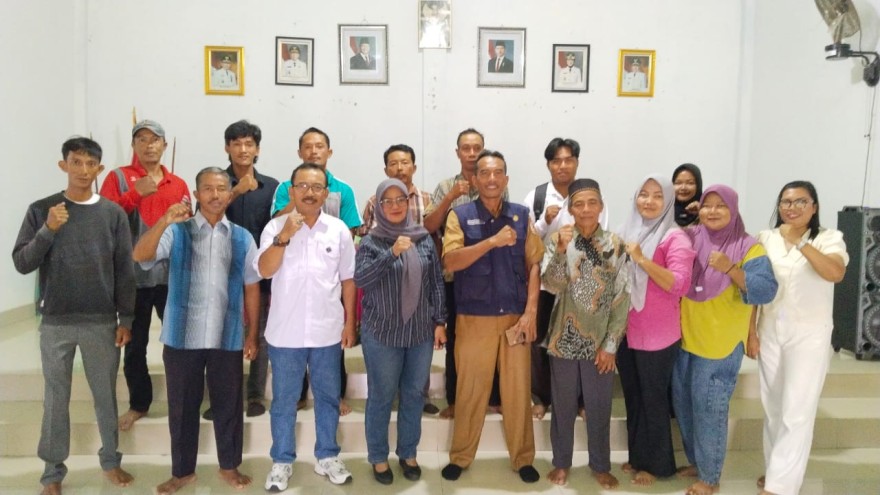 Musyawarah Re-Organisasi Pengurus Kelompok Tani ,Kelompok Wanita Tani dan Gapoktan Kampung Banjar Dewa Periode 2025-2030