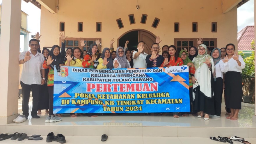 PERTEMUAN POKJA KETAHANAN KELUARGA DIKAMPUNG KB TINGKAT KECAMATAN TAHUN 2024
